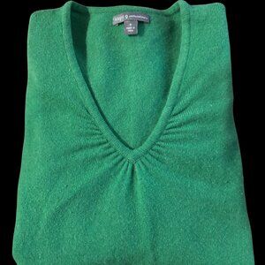 Apt 9 Green Women's 100% Cashmere Sweater Size Small